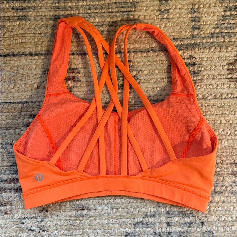 .✦ ݁˖Flash Sale.✦ ݁˖ lululemon free to be serene bra *c/d cup highlight orange - Picture 3 of 7